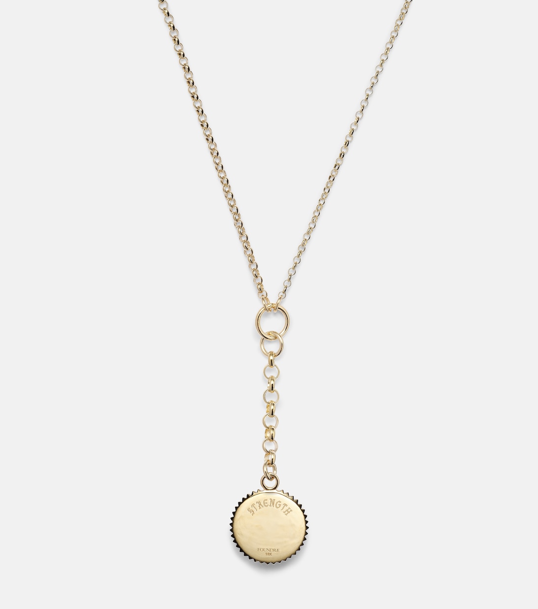 Collier Strength en or 18 ct et diamants | FoundRae