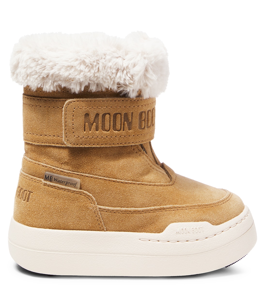 Junior Park Strap suede snow boots  | Moon Boot Kids