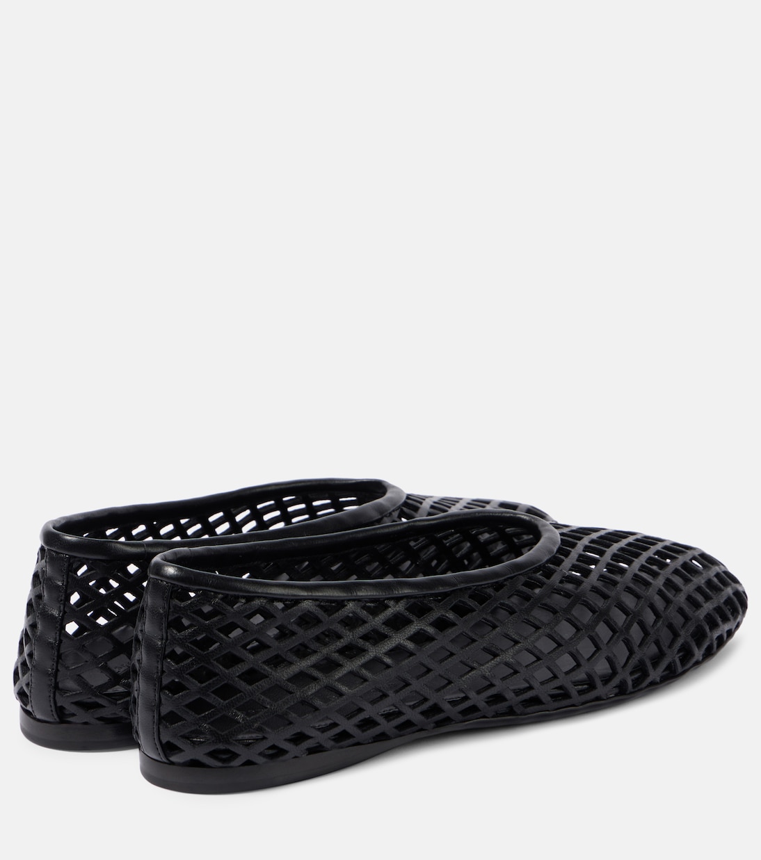 Bailarinas Tee Perforated de piel | Proenza Schouler