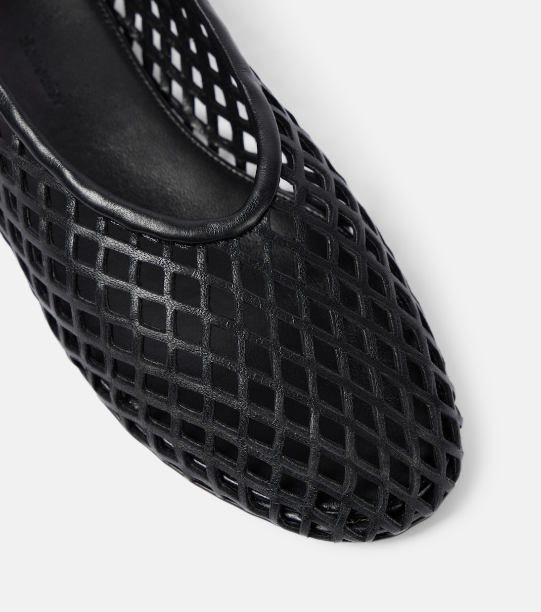 Bailarinas Tee Perforated de piel | Proenza Schouler