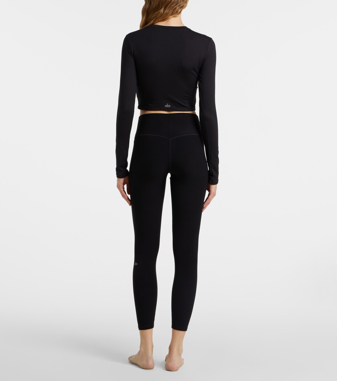 Alosoft cropped technical top | Alo Yoga