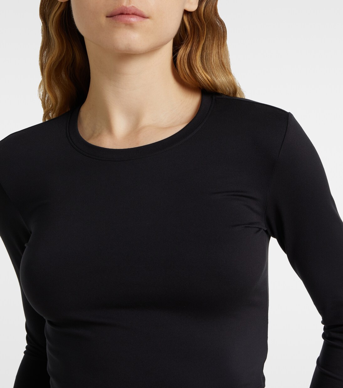 Alosoft cropped technical top | Alo Yoga