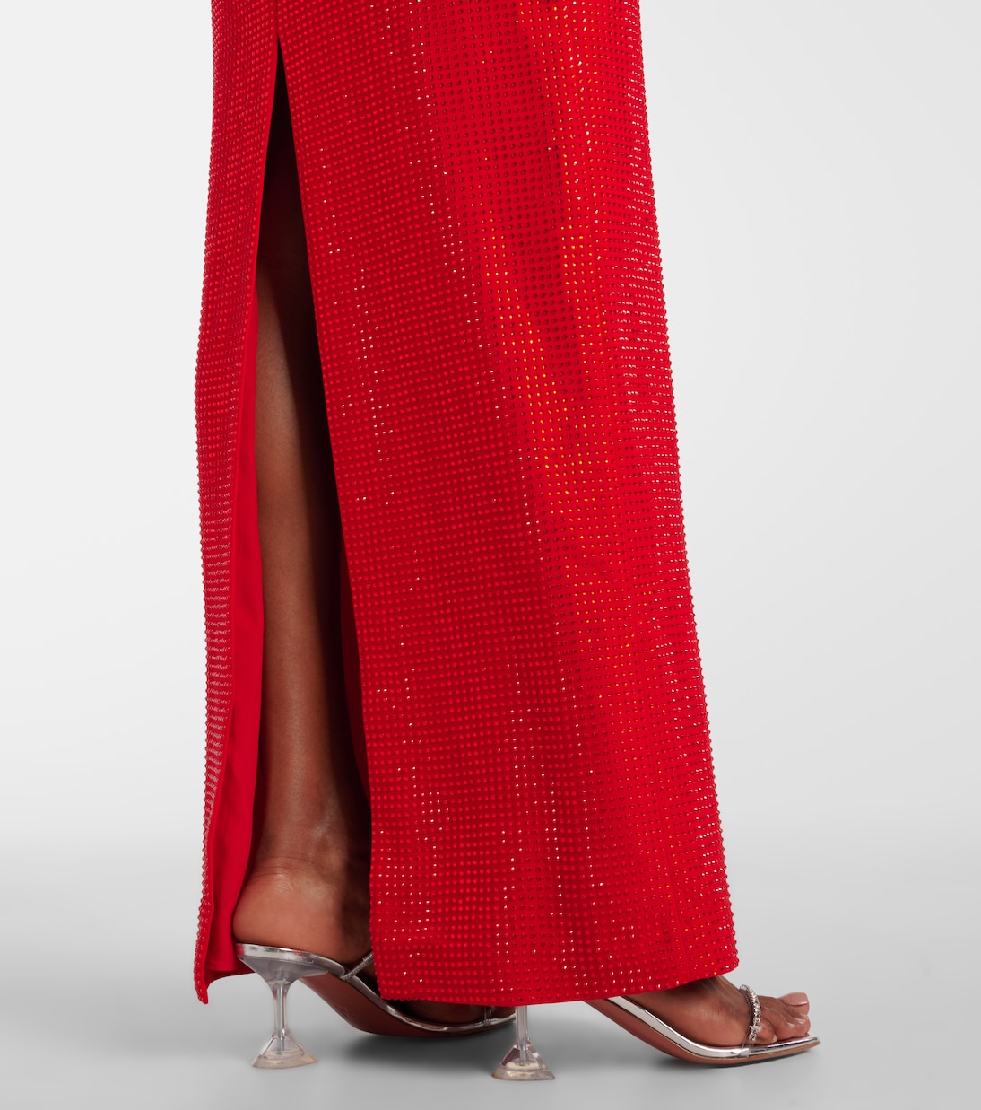 Verzierte Robe aus Crêpe | Self-Portrait