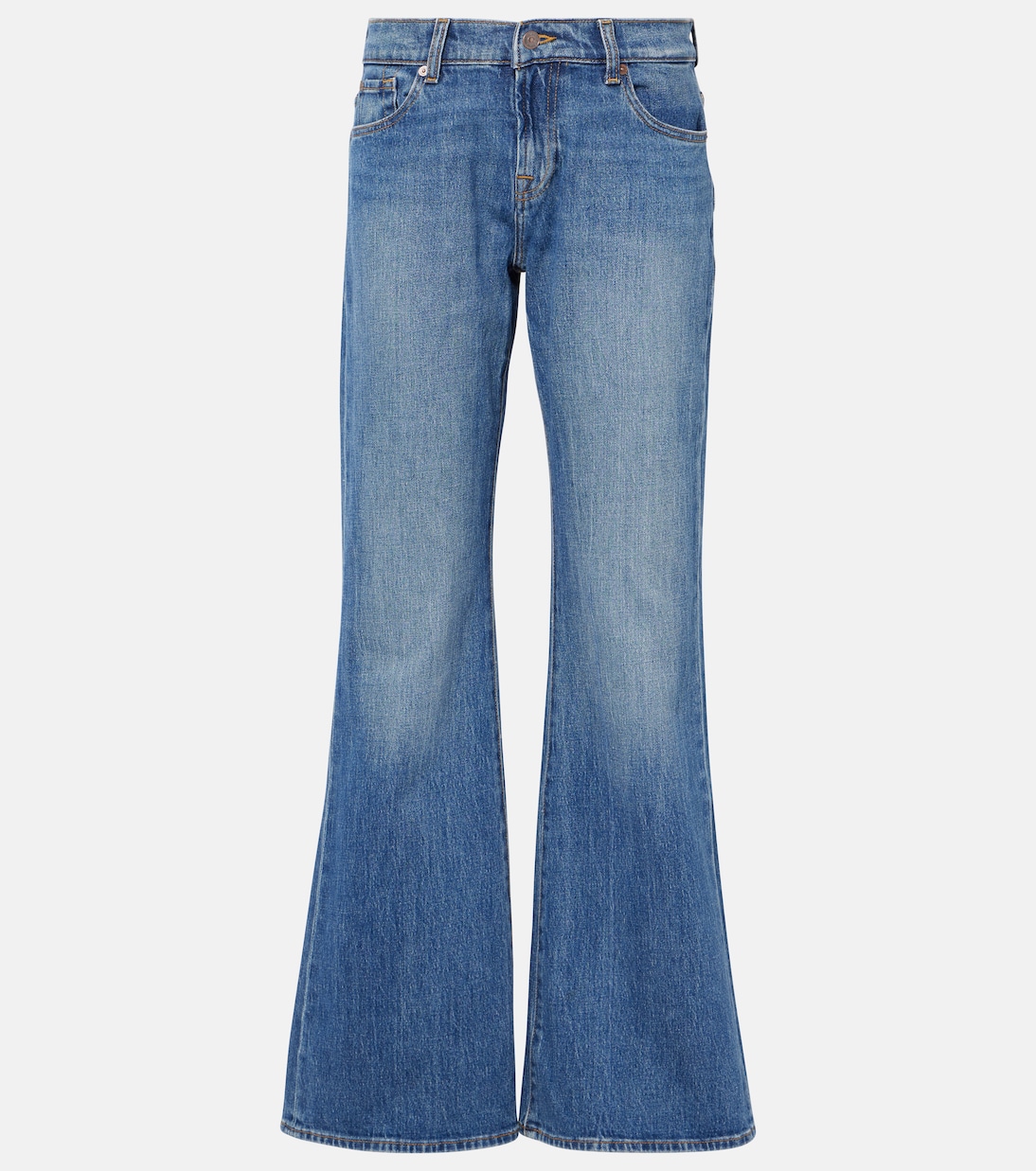 Jeans flared Mankind de tiro alto | 7 For All Mankind