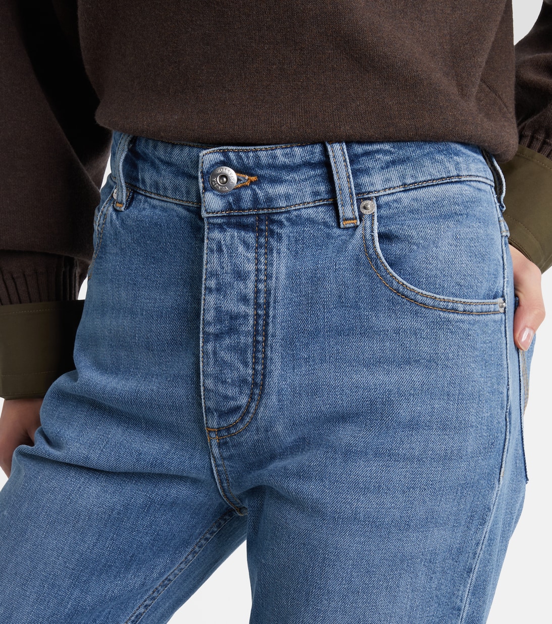 Mid-Rise Slim Jeans | Bottega Veneta