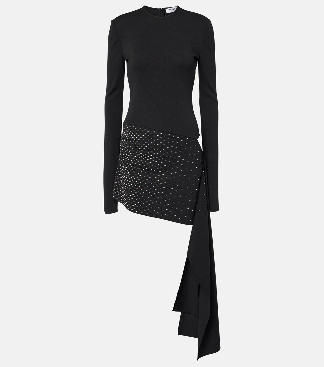 Minikleid Sash mit Kristallen | The Attico