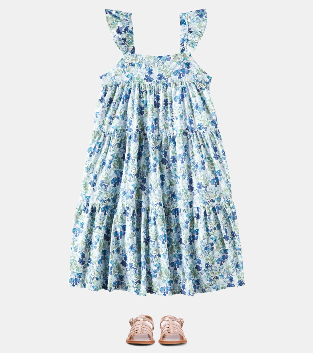 Robe en coton à fleurs | Tartine et Chocolat