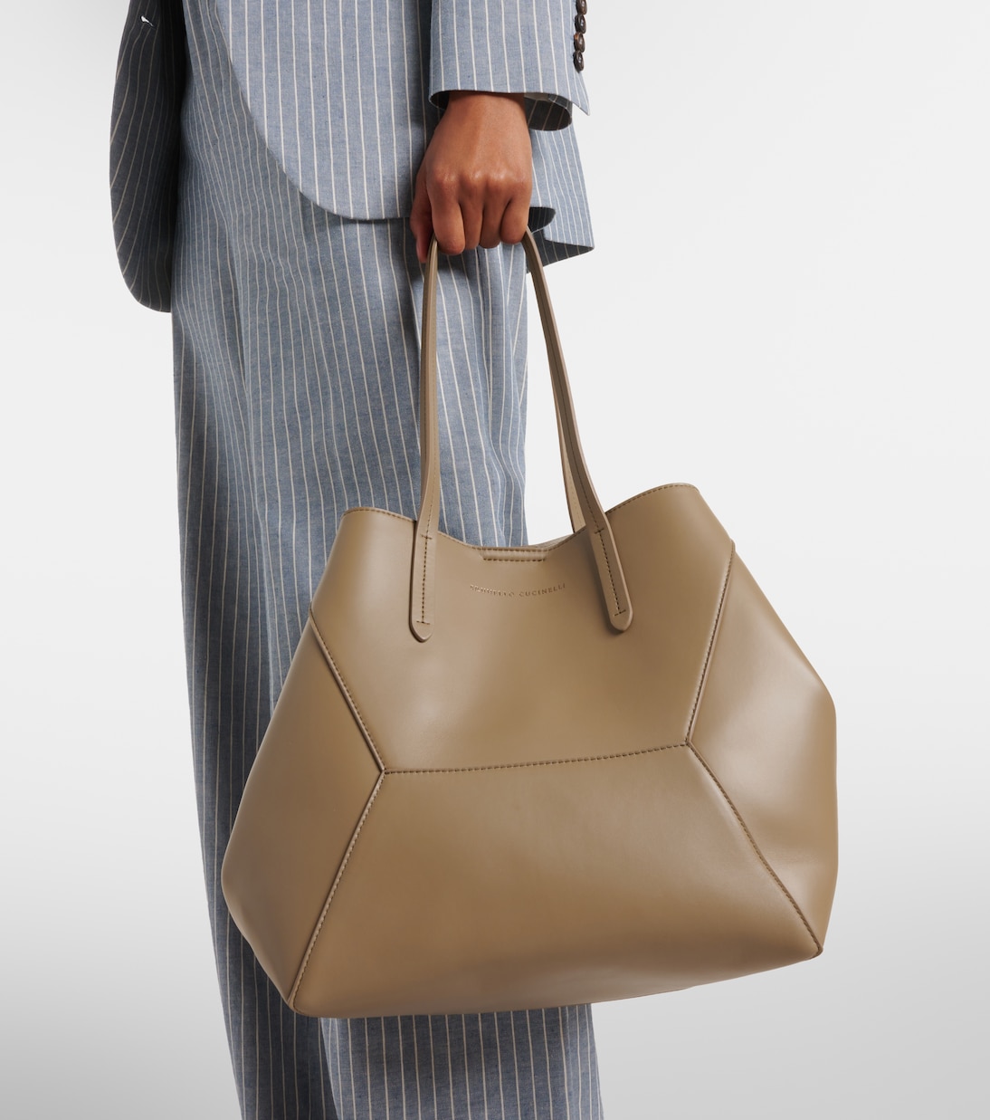 Borsa BC Duo Large in pelle | Brunello Cucinelli