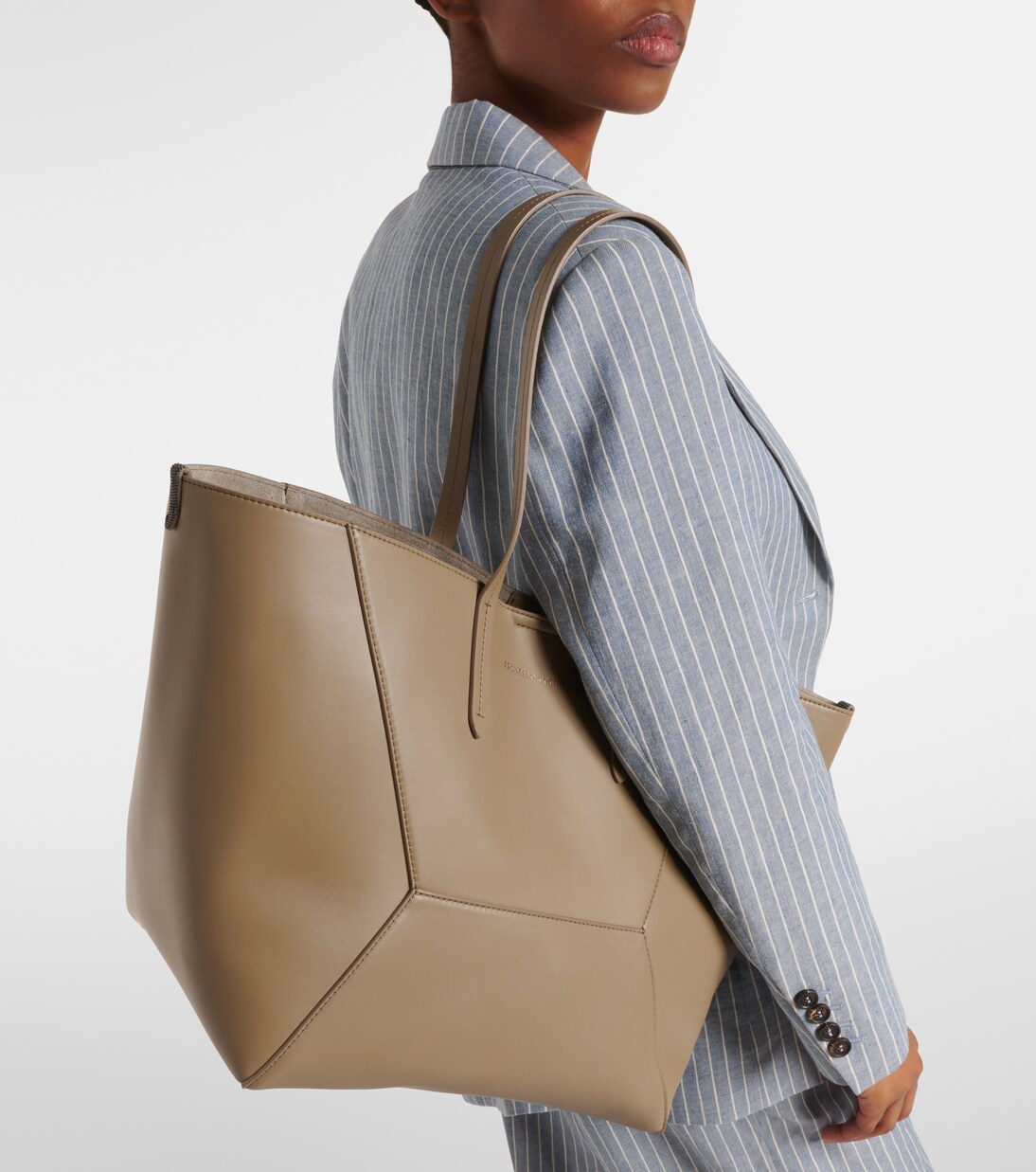 Borsa BC Duo Large in pelle | Brunello Cucinelli