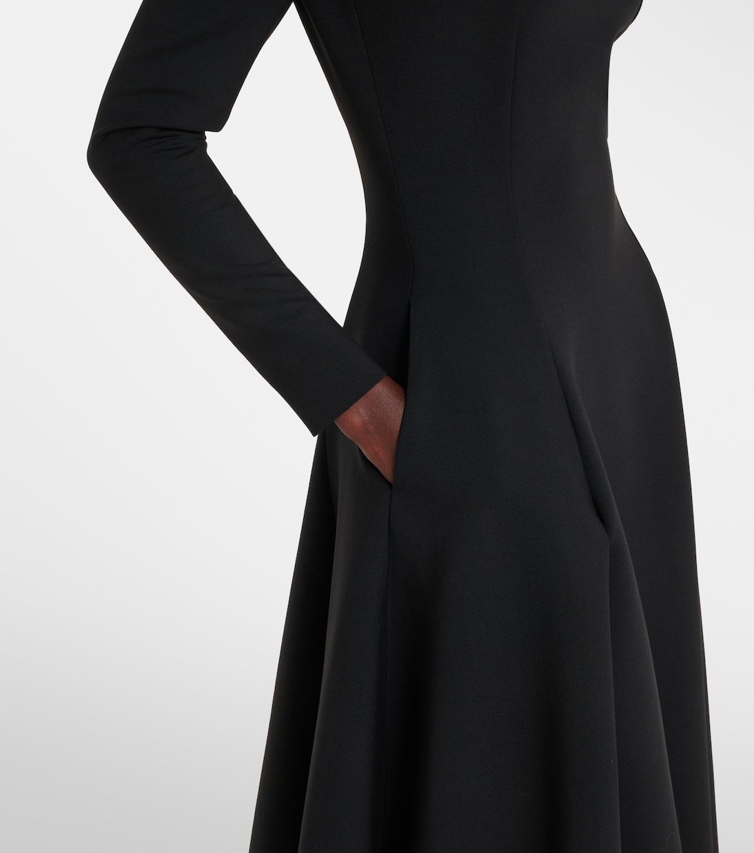 Robe de cocktail en laine mélangée | Oscar de la Renta