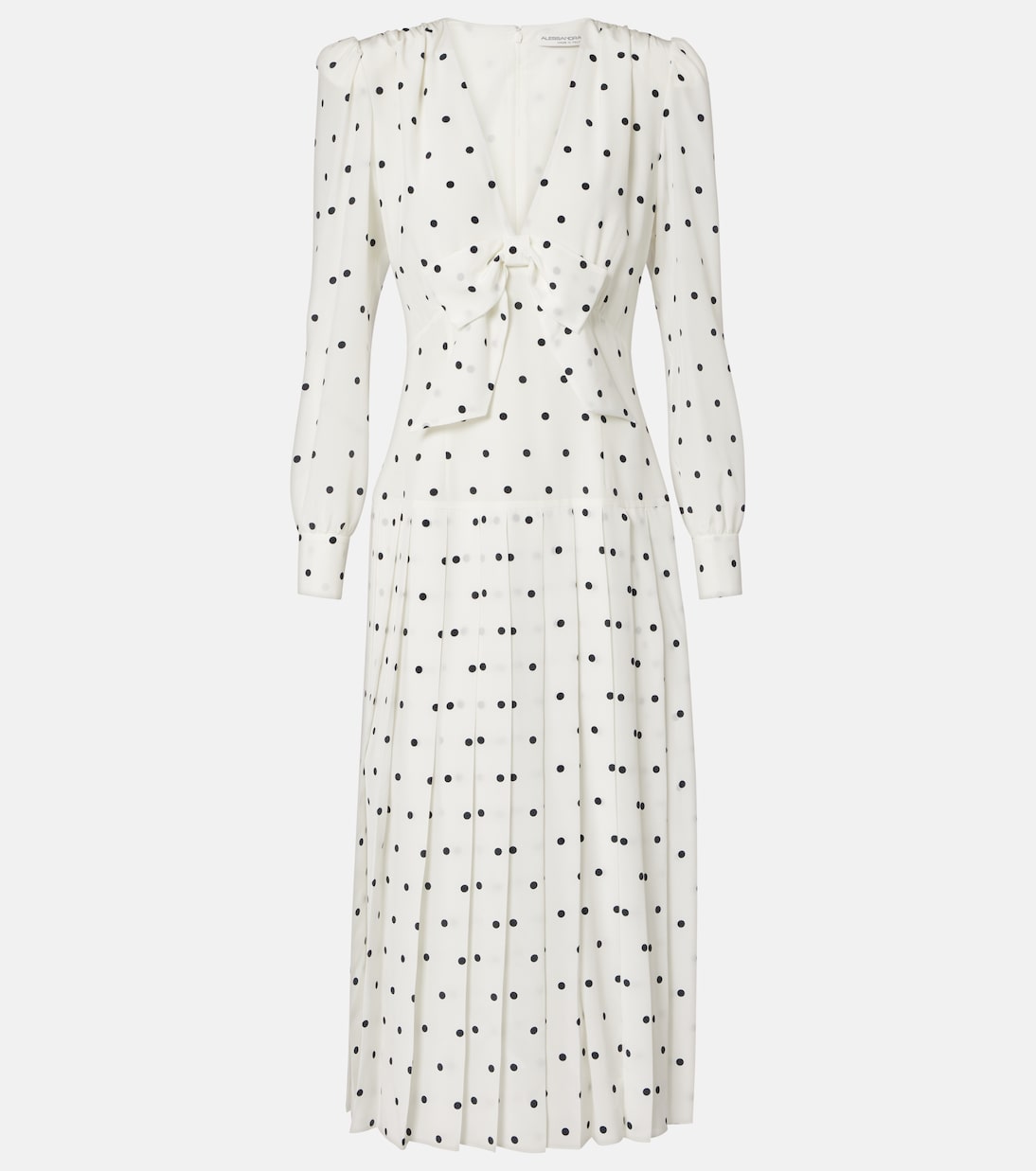  Midikleid aus Seide | Alessandra Rich