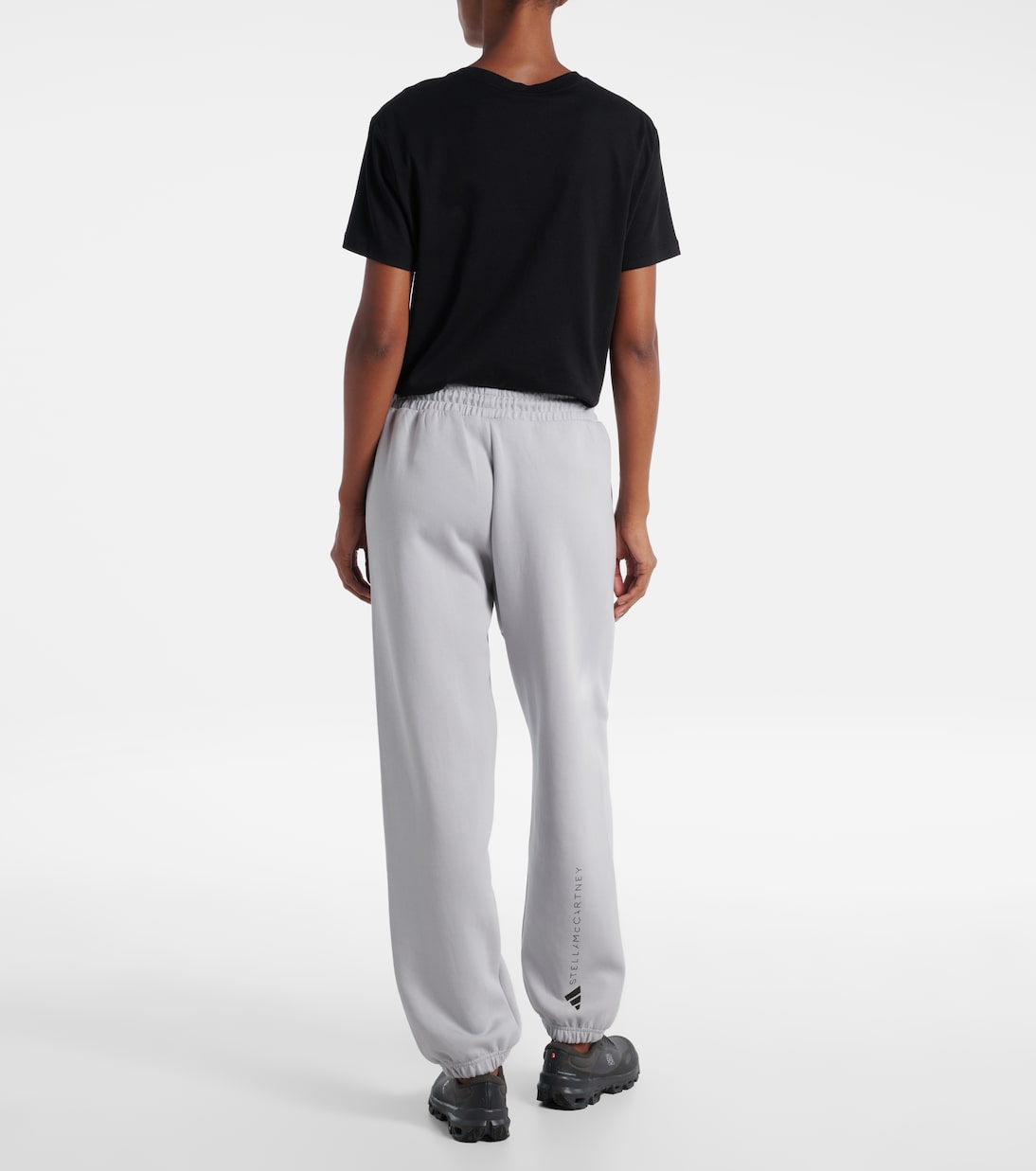 Cotton-blend fleece sweatpants | Adidas by Stella McCartney