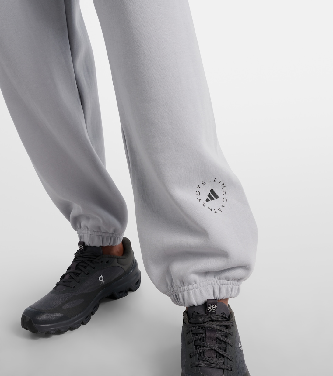 Cotton-blend fleece sweatpants | Adidas by Stella McCartney
