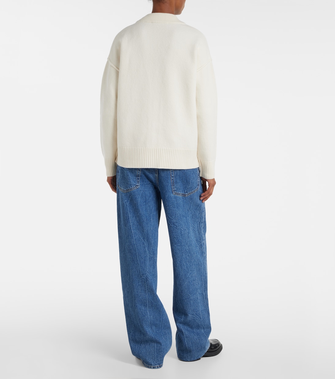 Ami de Cœur virgin wool cardigan | Ami Paris