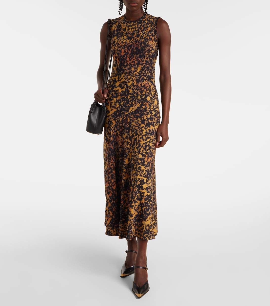 Bedrucktes Midikleid Clea | Ulla Johnson