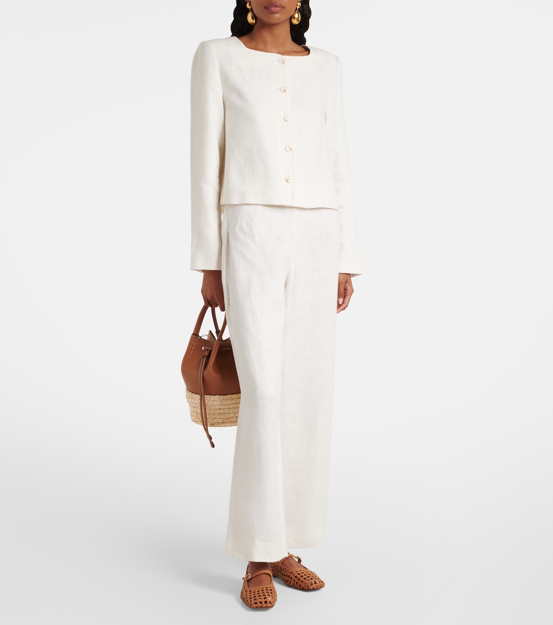 Cropped-Jacke Emma aus Leinen | Posse