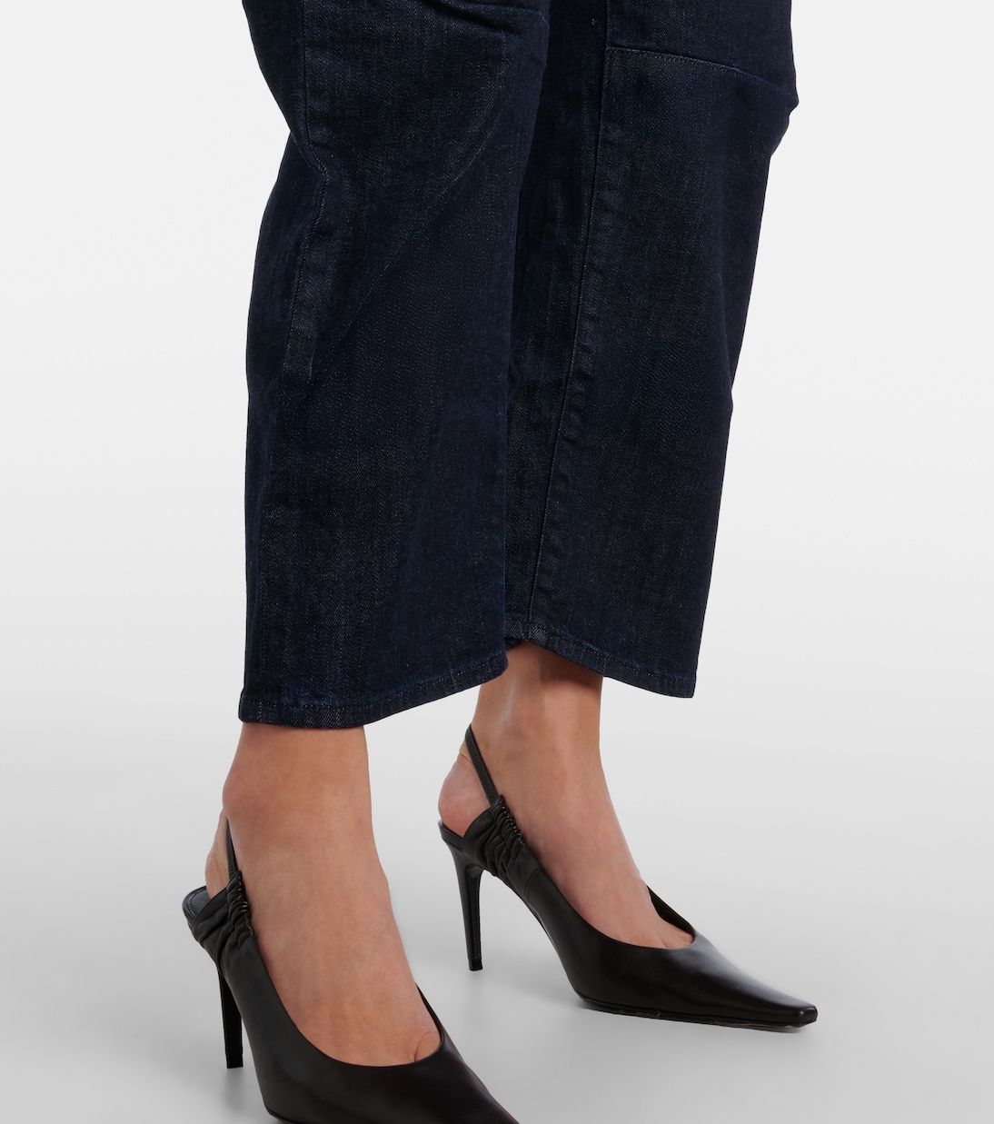 Shon high-rise barrel-leg jeans  | Nili Lotan