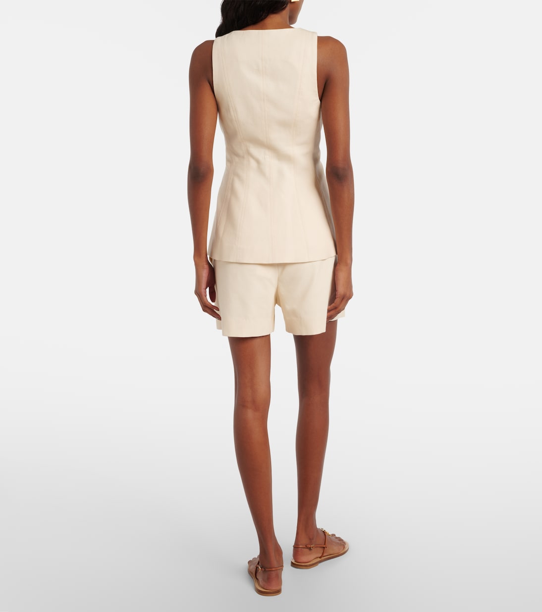 Devina high-rise shorts | Veronica Beard