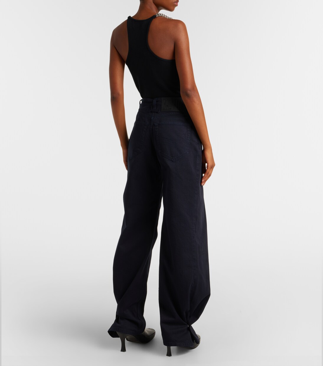 Low-Rise Wide-Leg Jeans | Jean Paul Gaultier