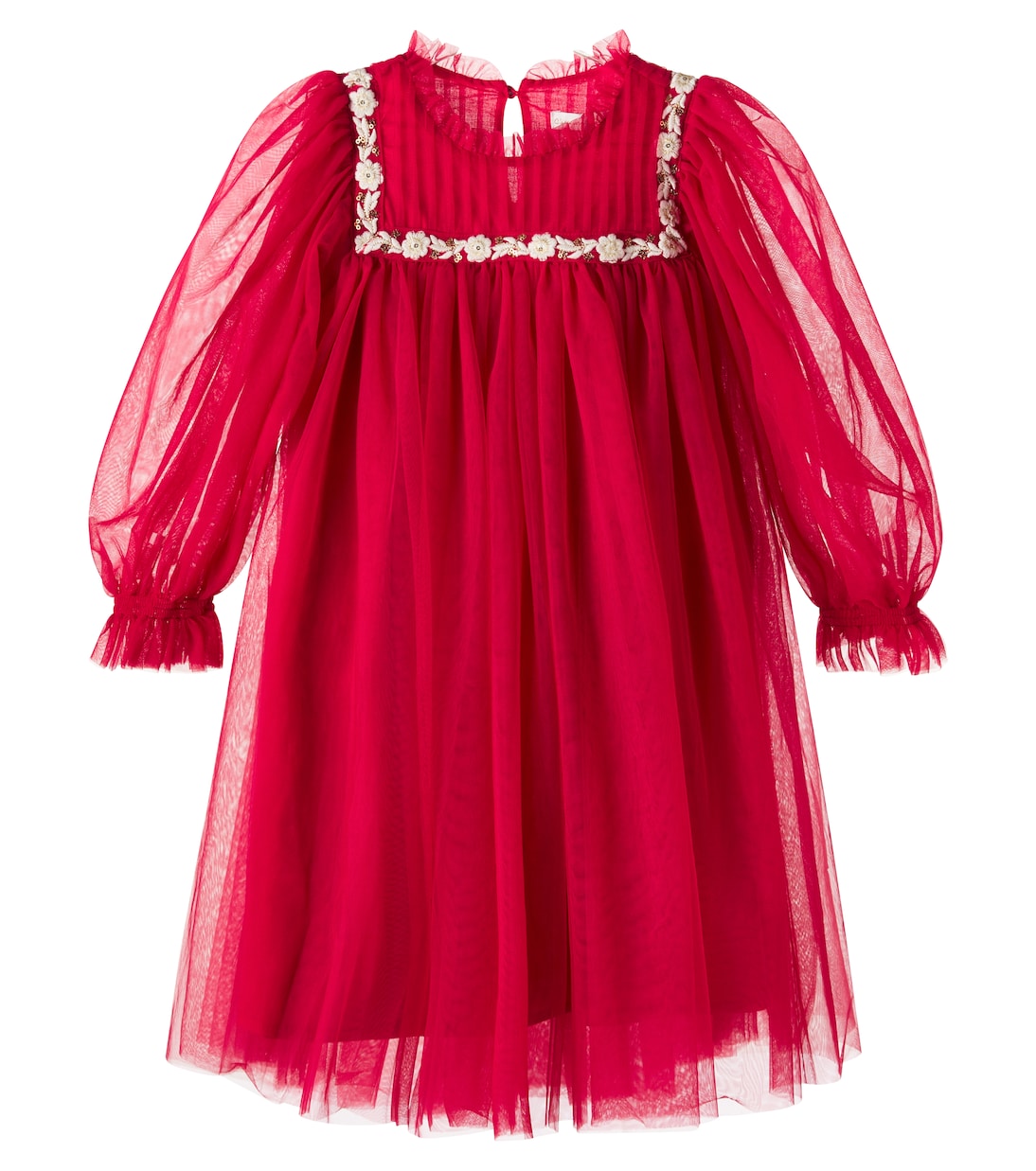 Besticktes Kleid Kate aus Tüll mit Pailletten | C'era Una Volta