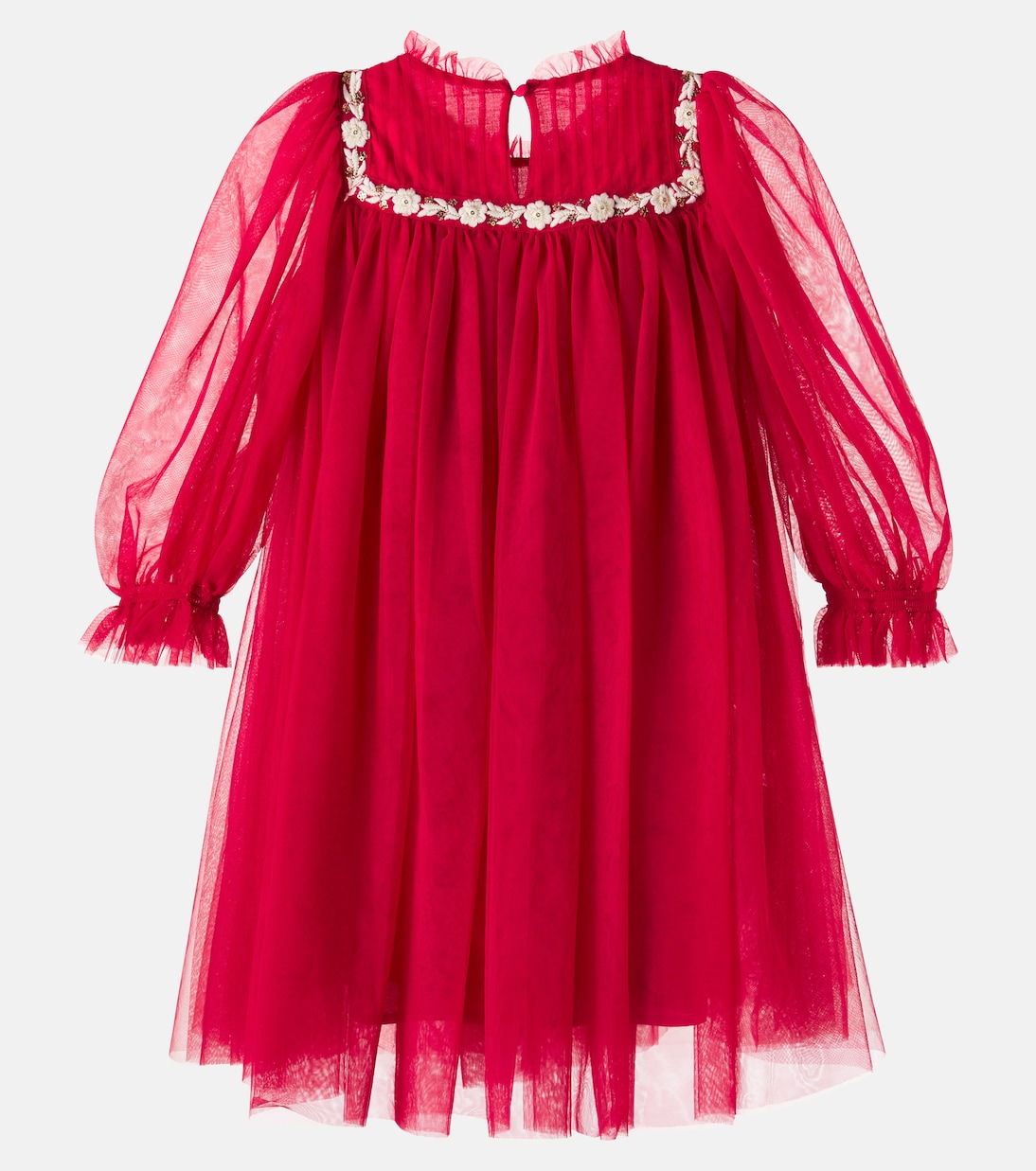 Besticktes Kleid Kate aus Tüll mit Pailletten | C'era Una Volta