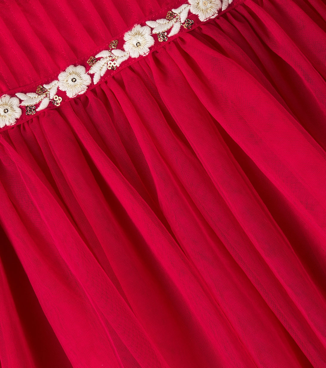 Besticktes Kleid Kate aus Tüll mit Pailletten | C'era Una Volta