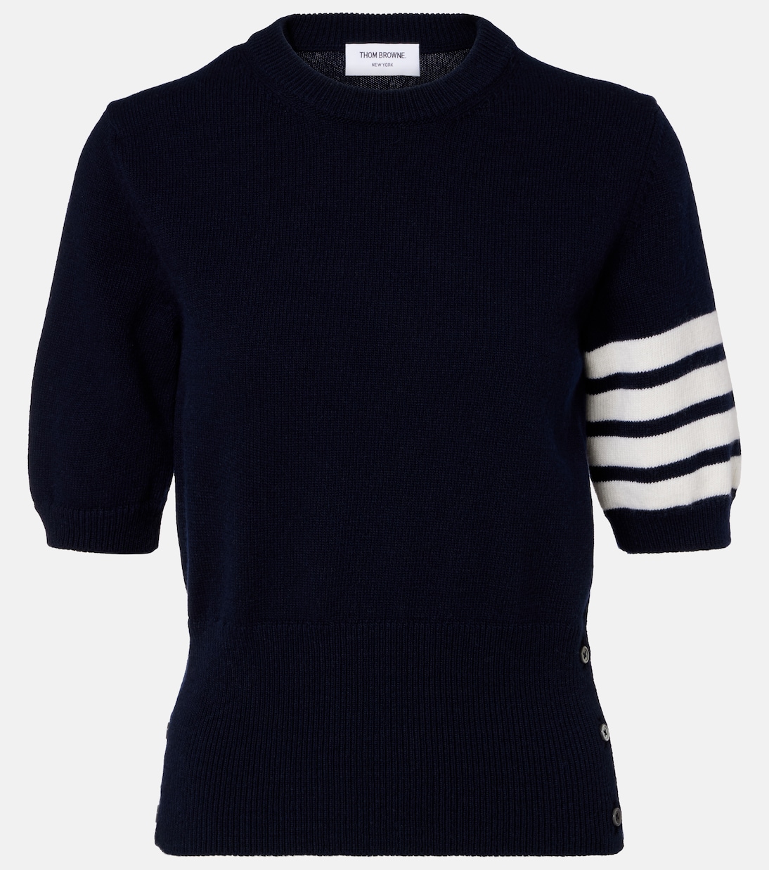 4-Bar knitted virgin wool sweater | Thom Browne