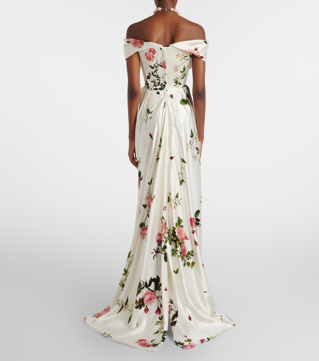 Robe longue bustier de mariée Nova Cocotte à fleurs | Vivienne Westwood
