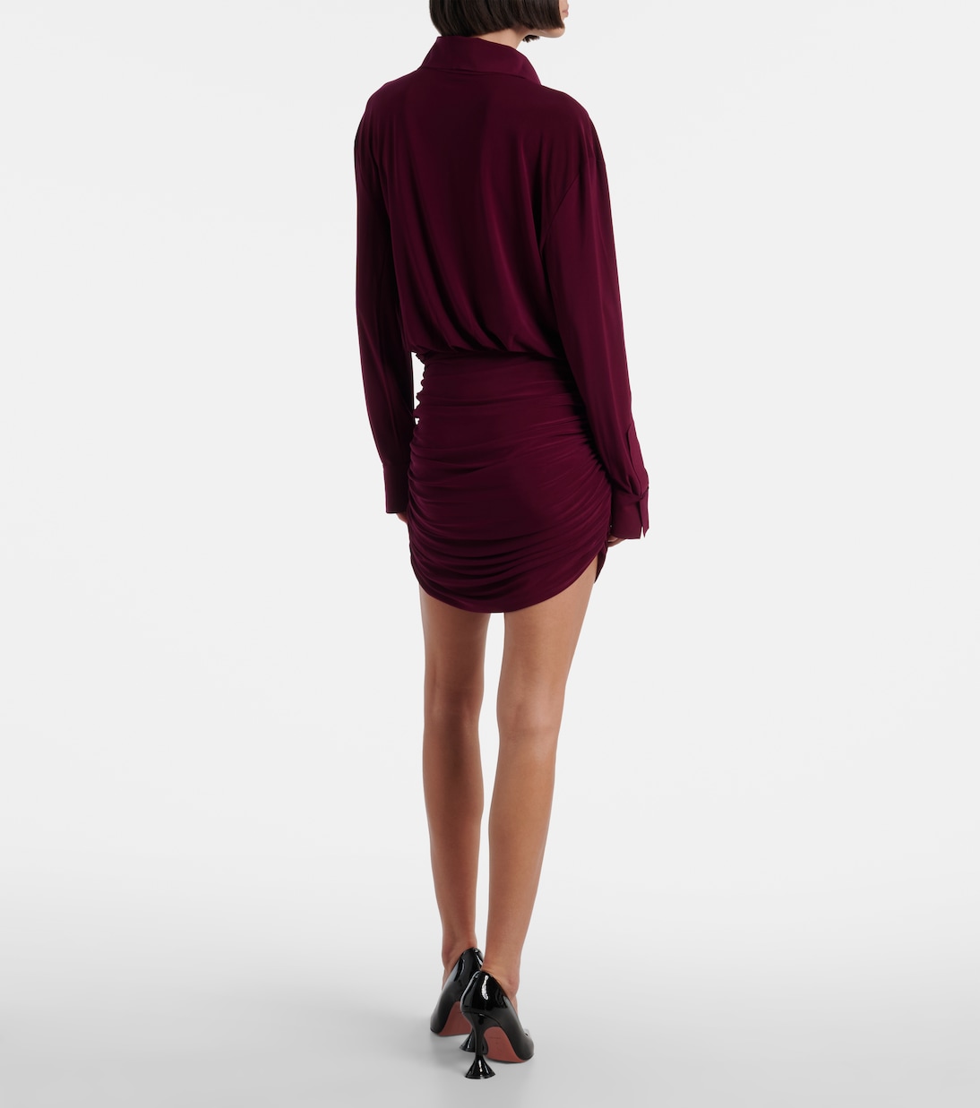 러치드 미니드레스 | Norma Kamali