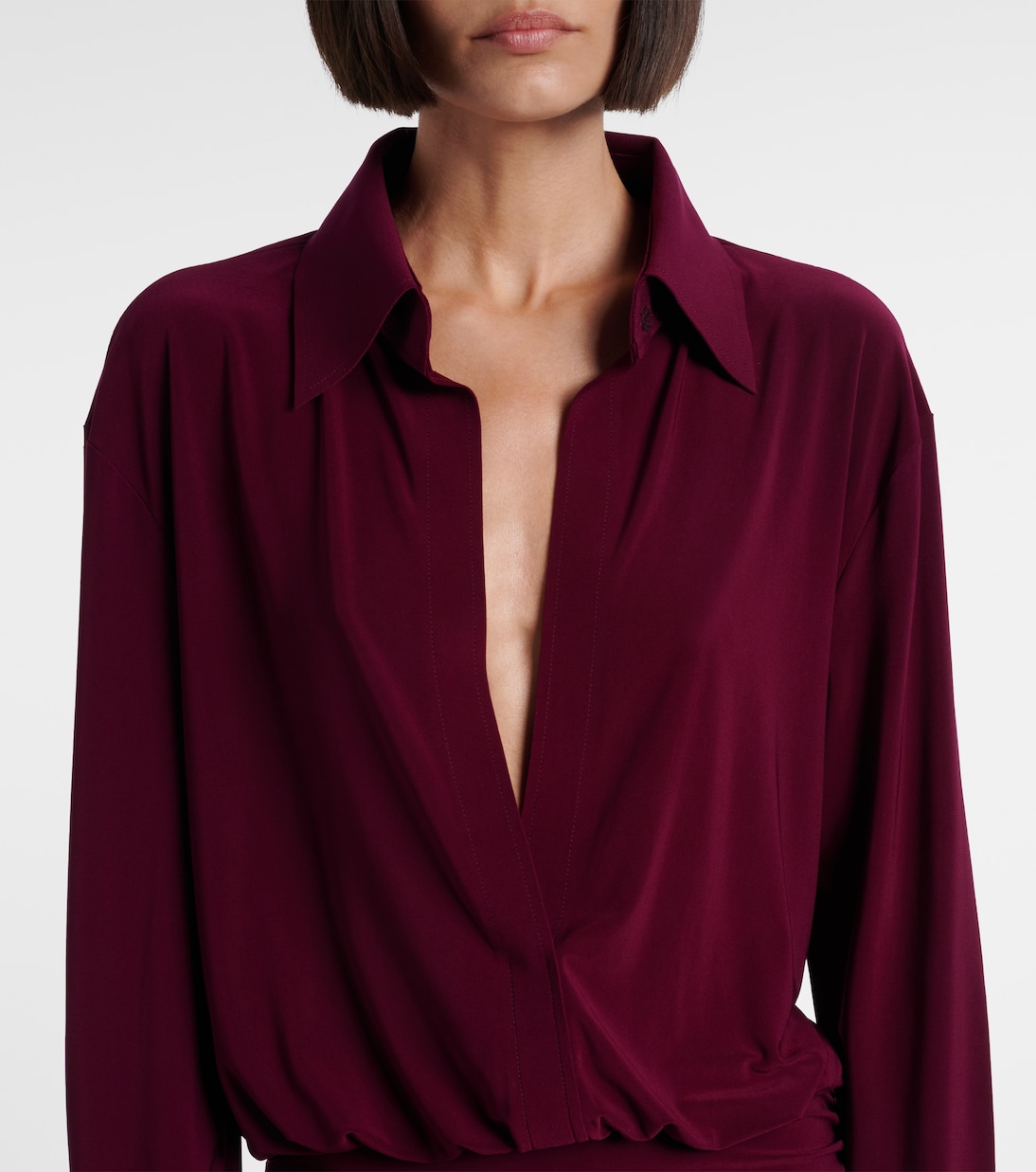 러치드 미니드레스 | Norma Kamali