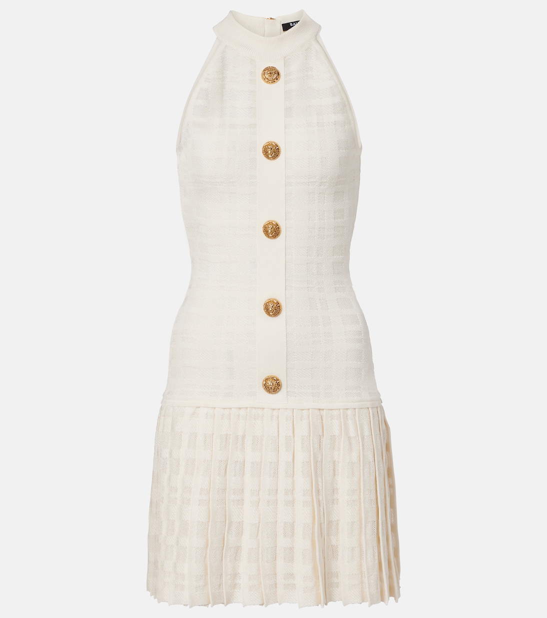 Checked minidress | Balmain