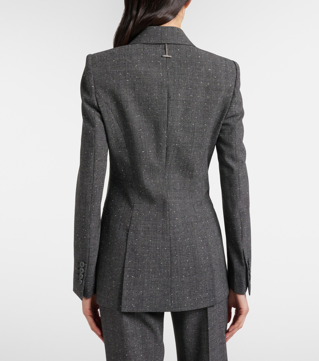 Prince of Wales check wool blazer | McQueen
