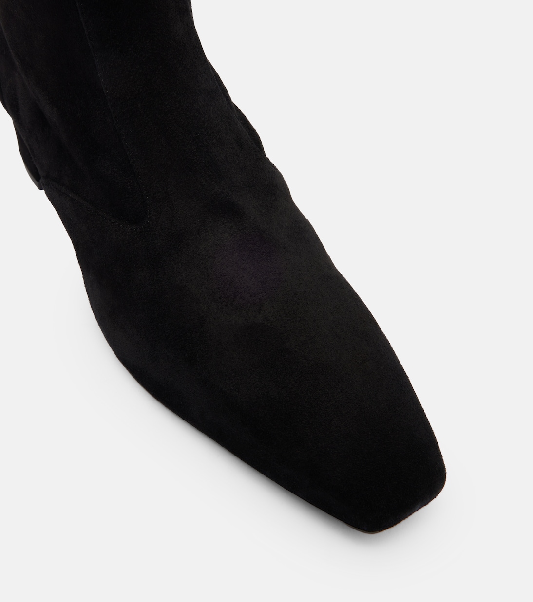 Overknee-Stiefel Remi 35 aus Veloursleder | Aquazzura