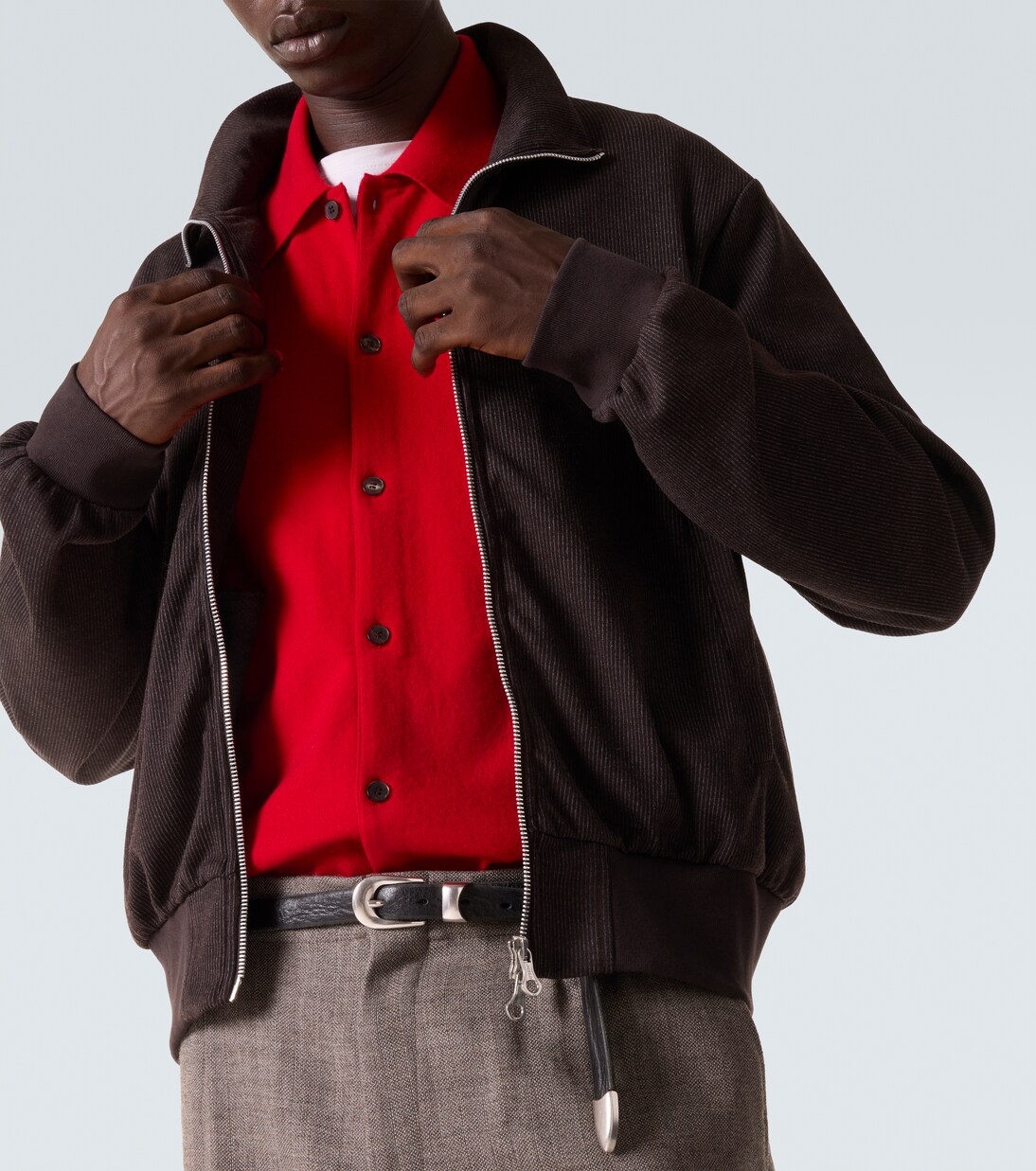 Bomberjacke Mob aus Rippstrick | Our Legacy