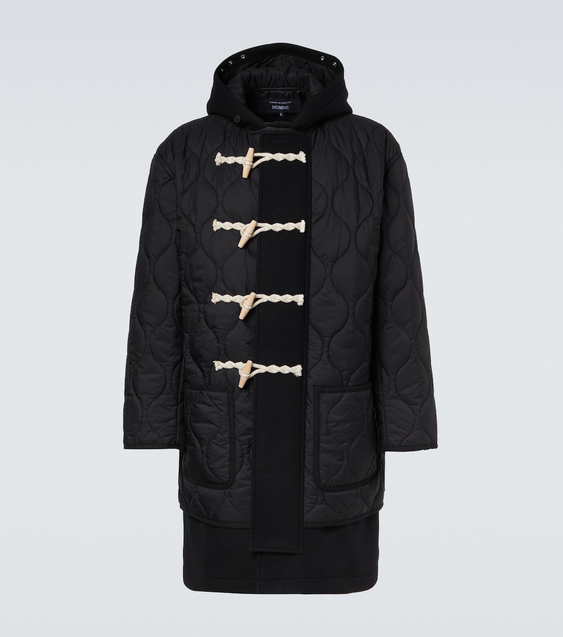 Quilted wool duffel coat | Comme des Garçons Homme
