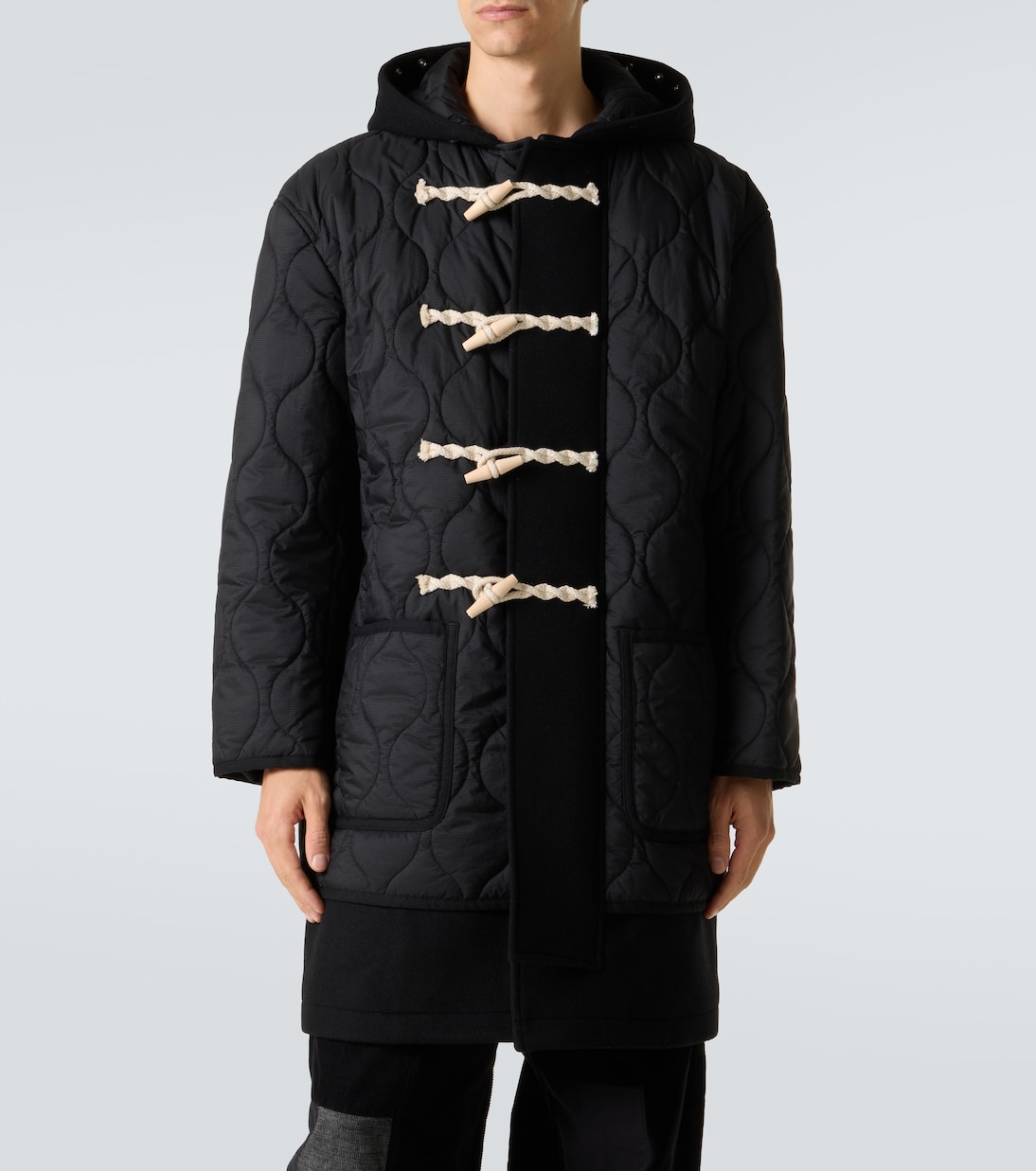 Quilted wool duffel coat | Comme des Garçons Homme