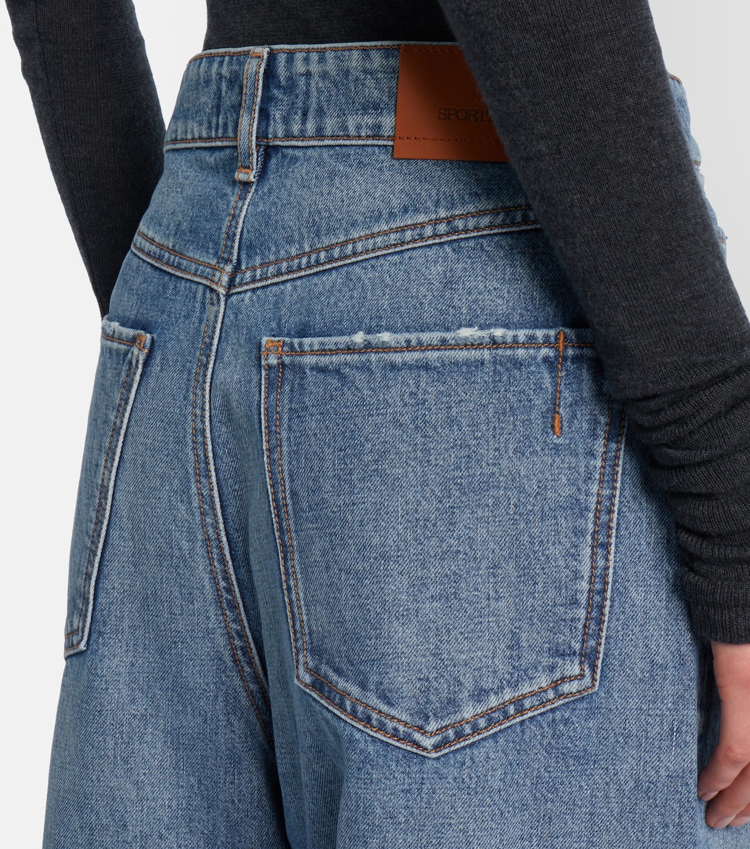 Dangri faded wide-leg jeans | Sportmax
