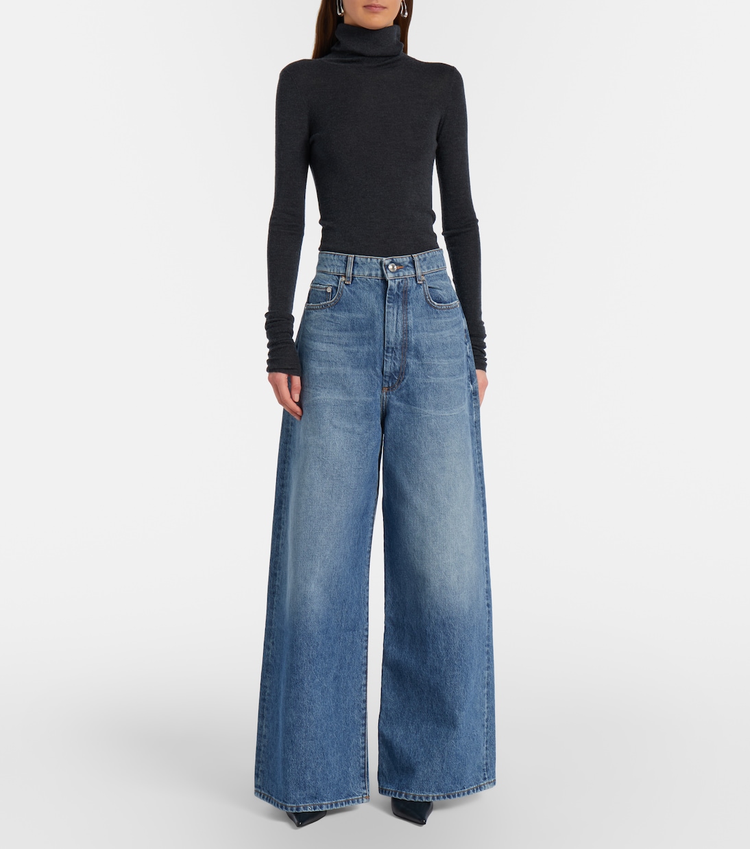 Dangri faded wide-leg jeans | Sportmax