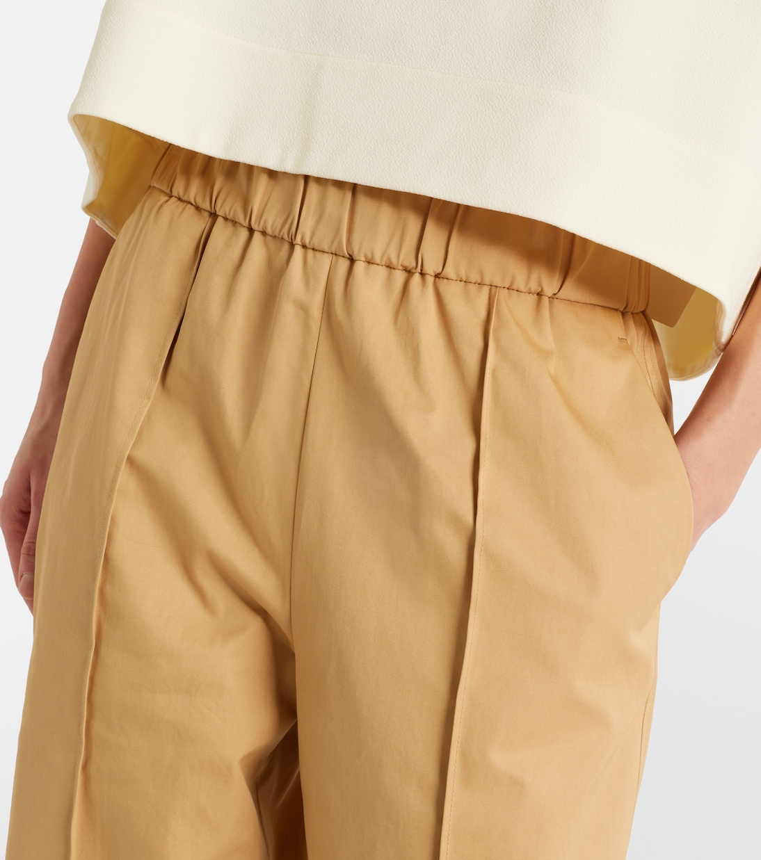Pantalon ample en coton | Jil Sander