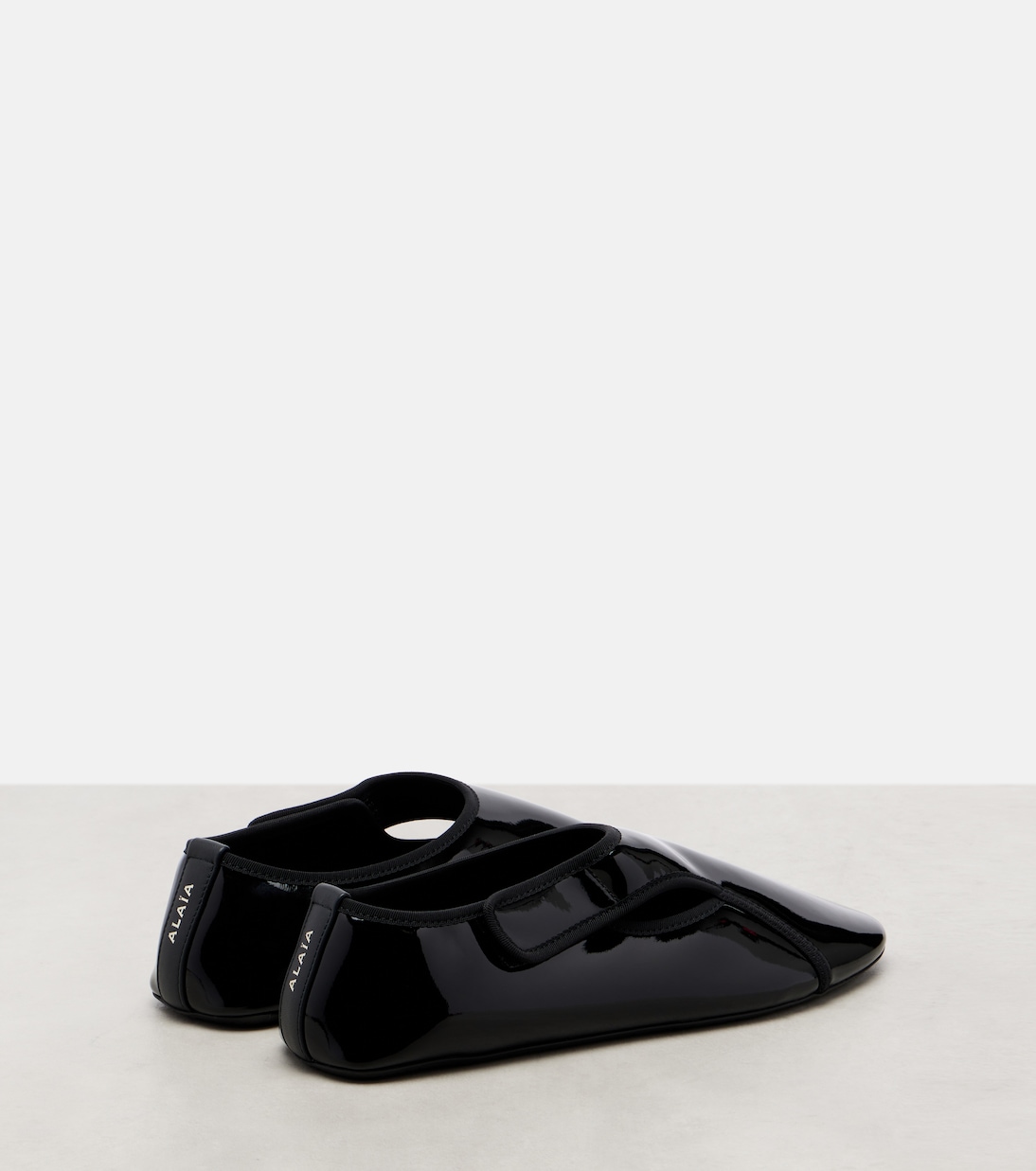 Ballerinas Criss Cross mit Leder | Alaïa
