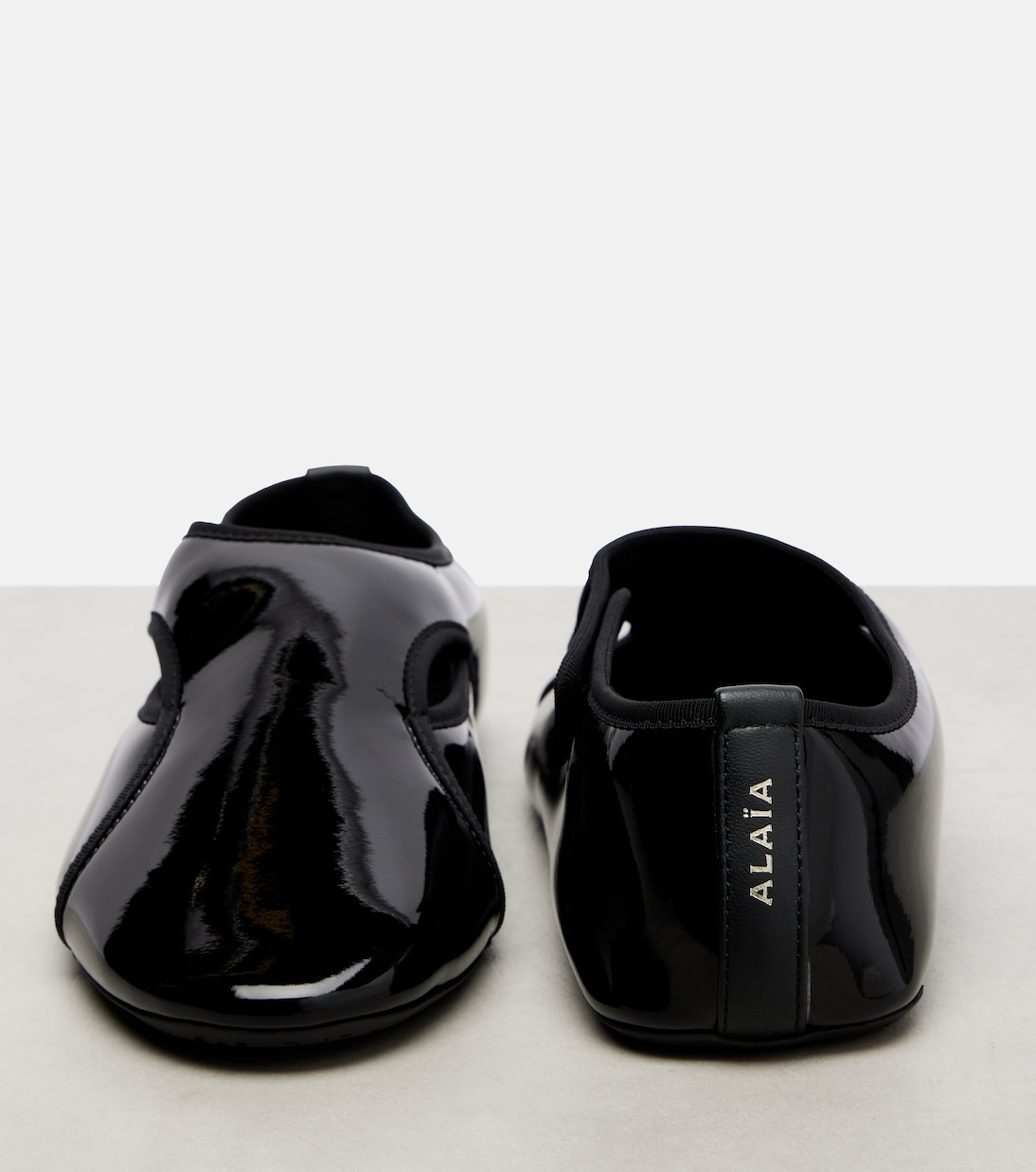 Ballerinas Criss Cross mit Leder | Alaïa