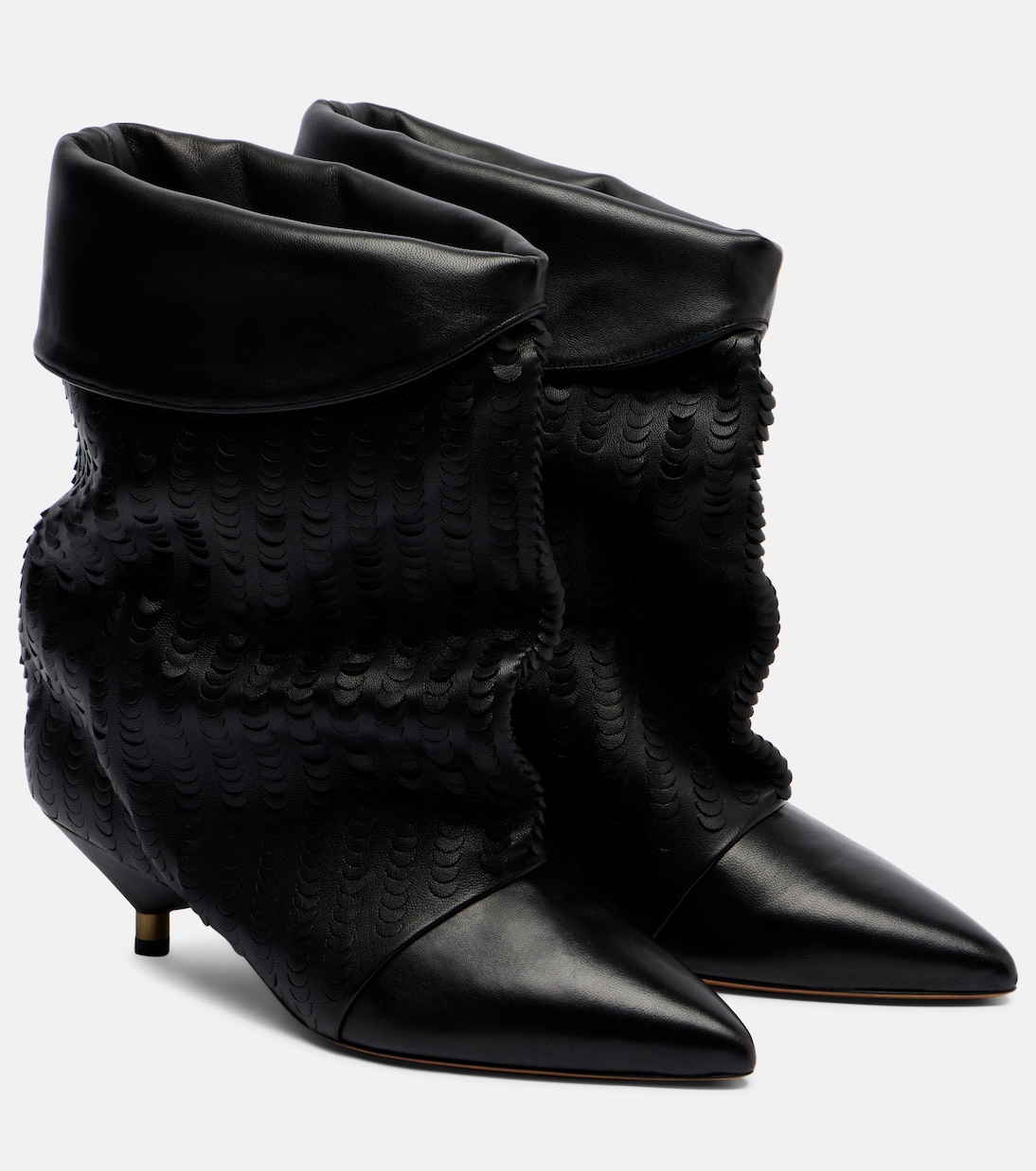Edrika 45 laser-cut leather ankle boots | Isabel Marant