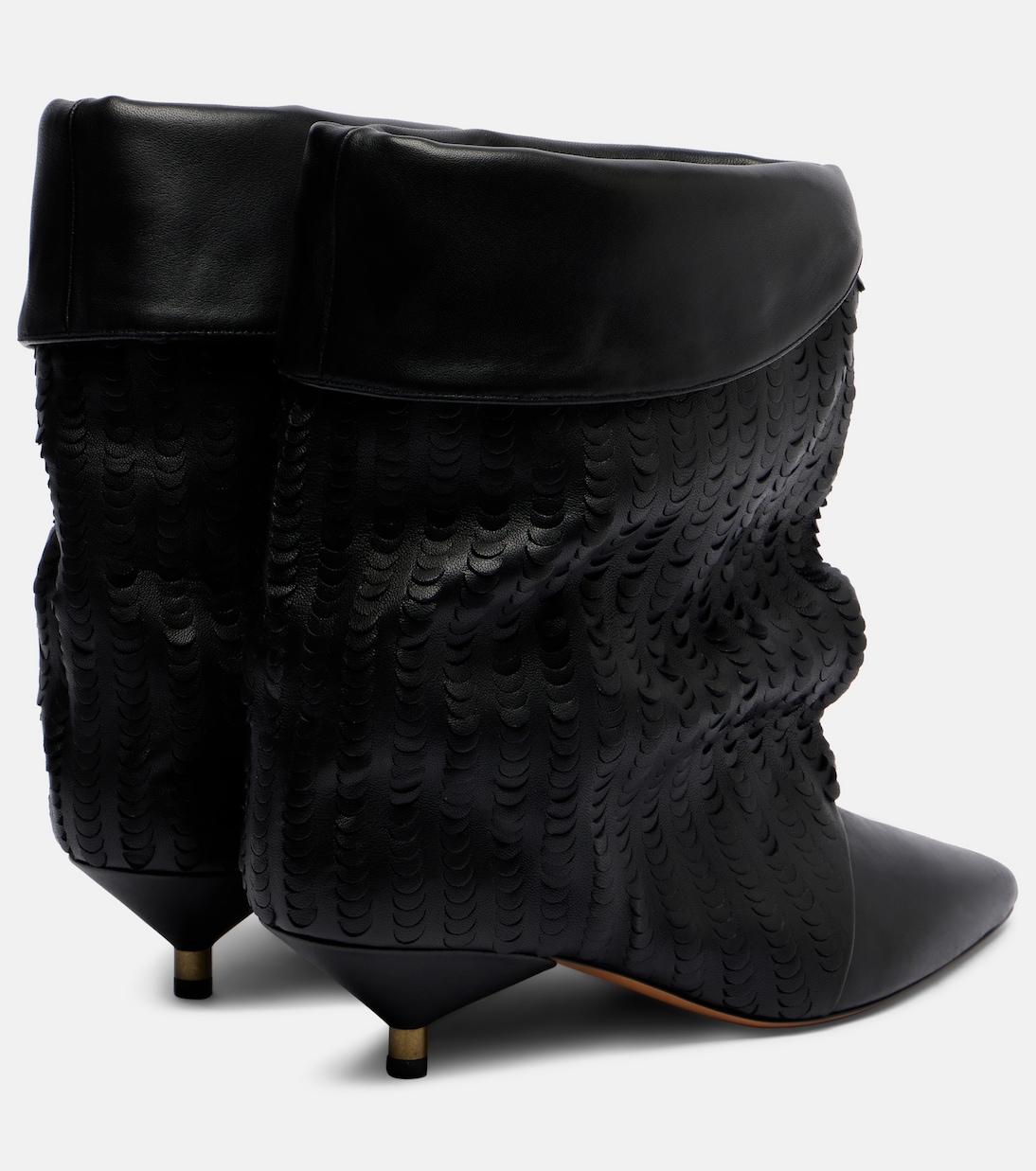 Edrika 45 laser-cut leather ankle boots | Isabel Marant