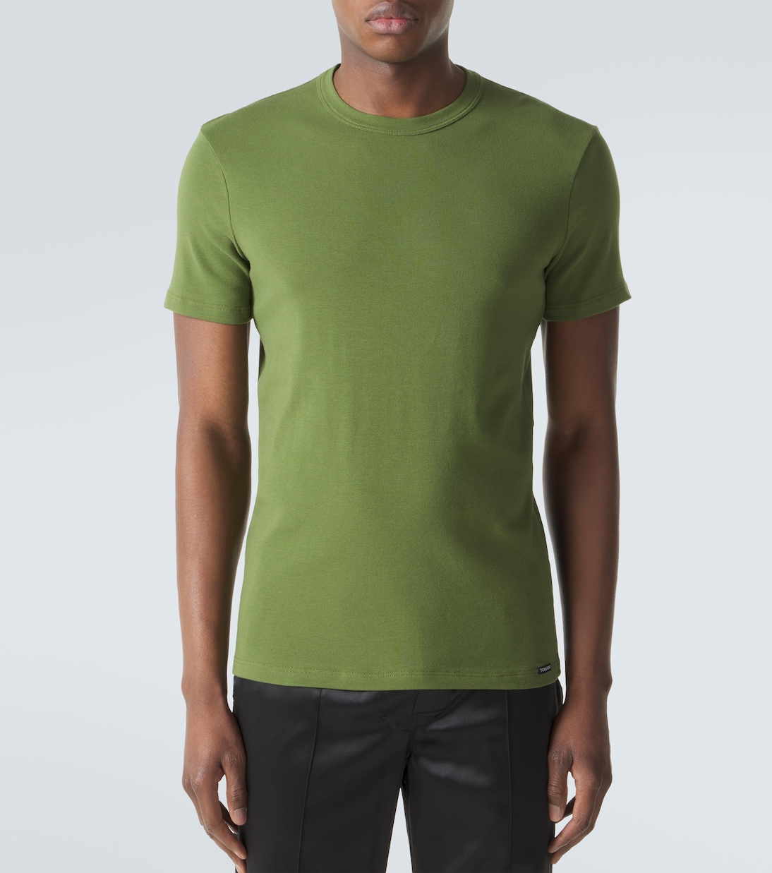 Camiseta de jersey en mezcla de algodón | Tom Ford