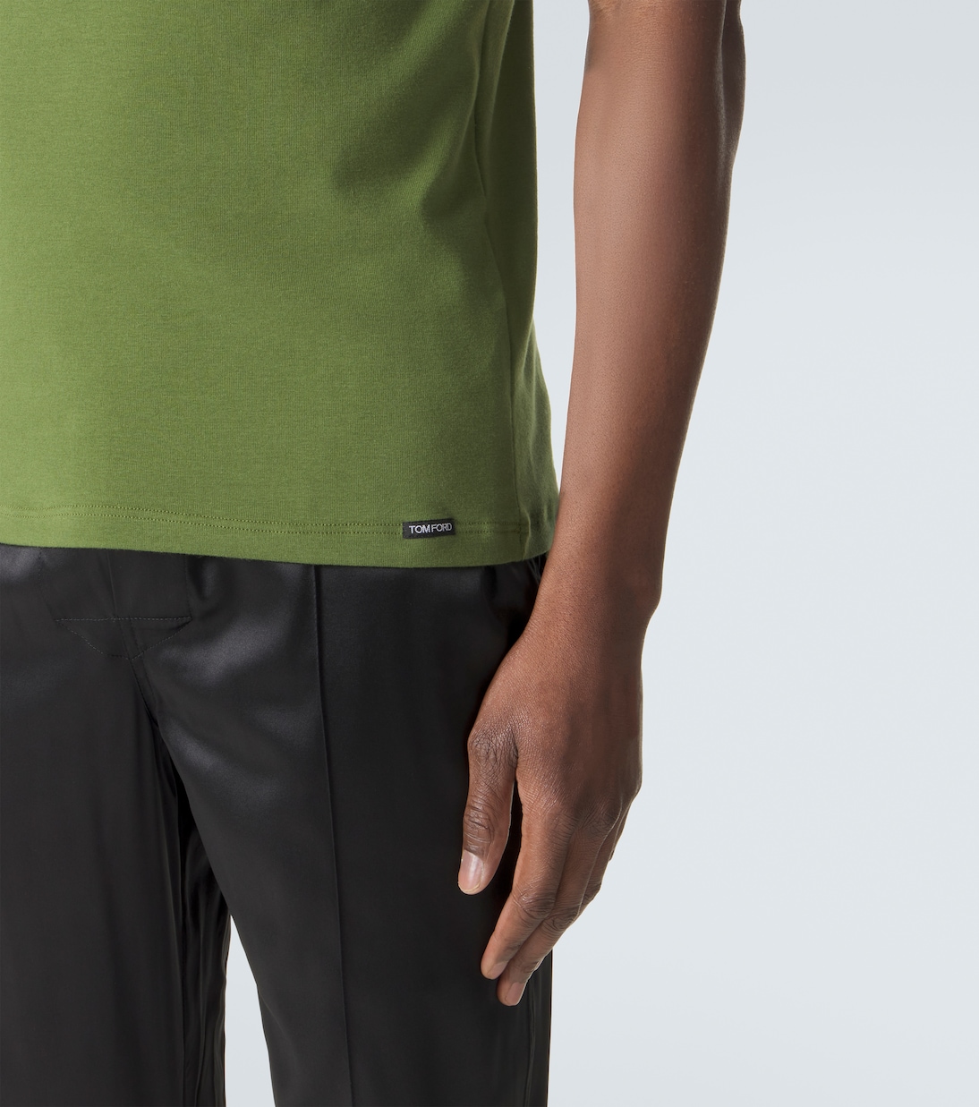 Camiseta de jersey en mezcla de algodón | Tom Ford