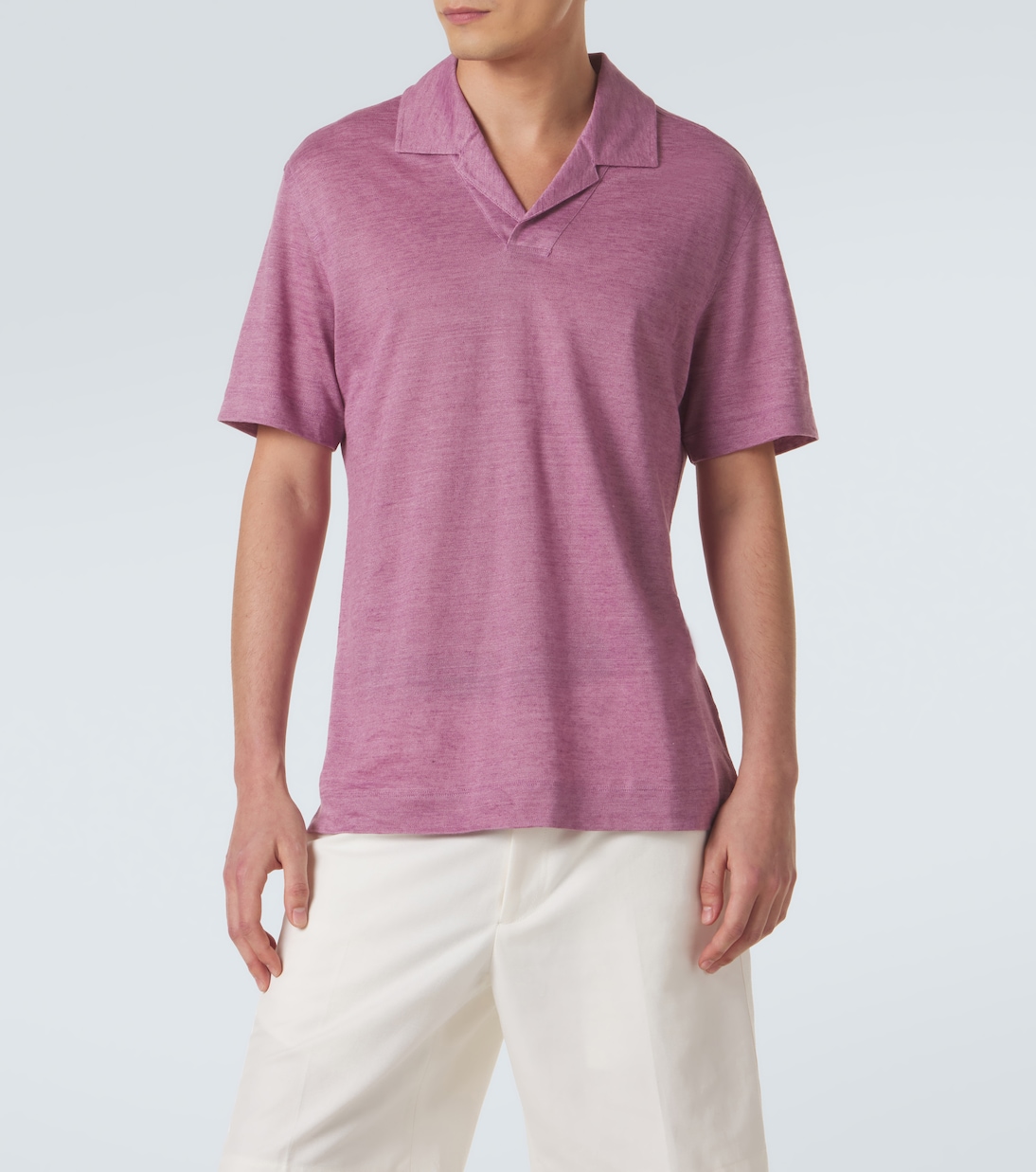 Linen polo shirt | Zegna