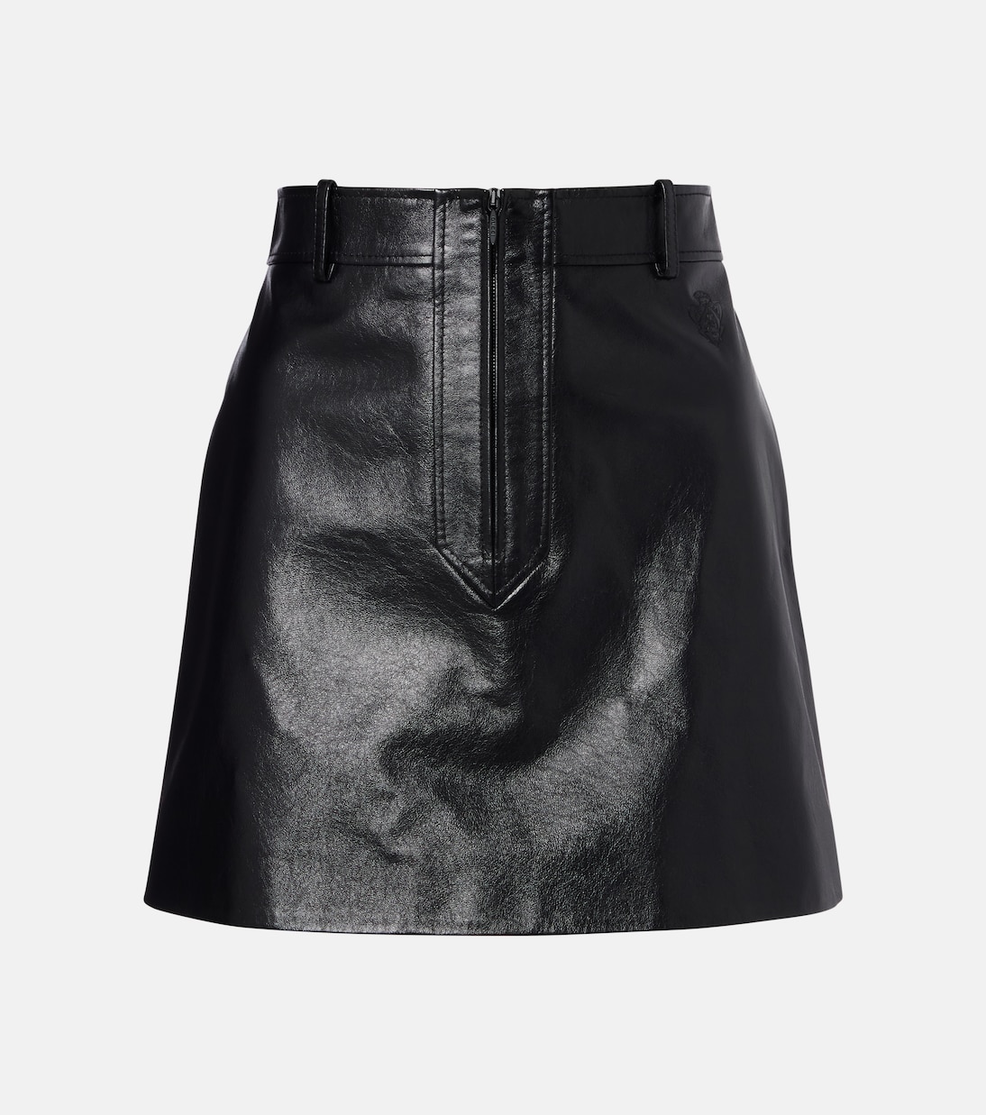 Minifalda de piel | Gucci