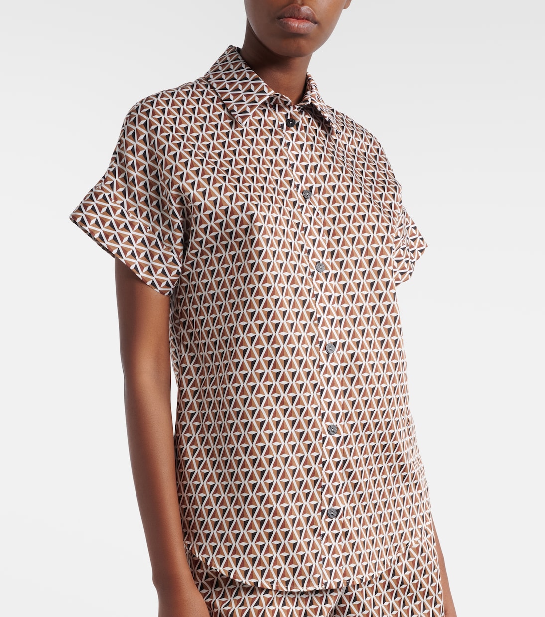 Chemise Crea imprimée en coton | Max Mara
