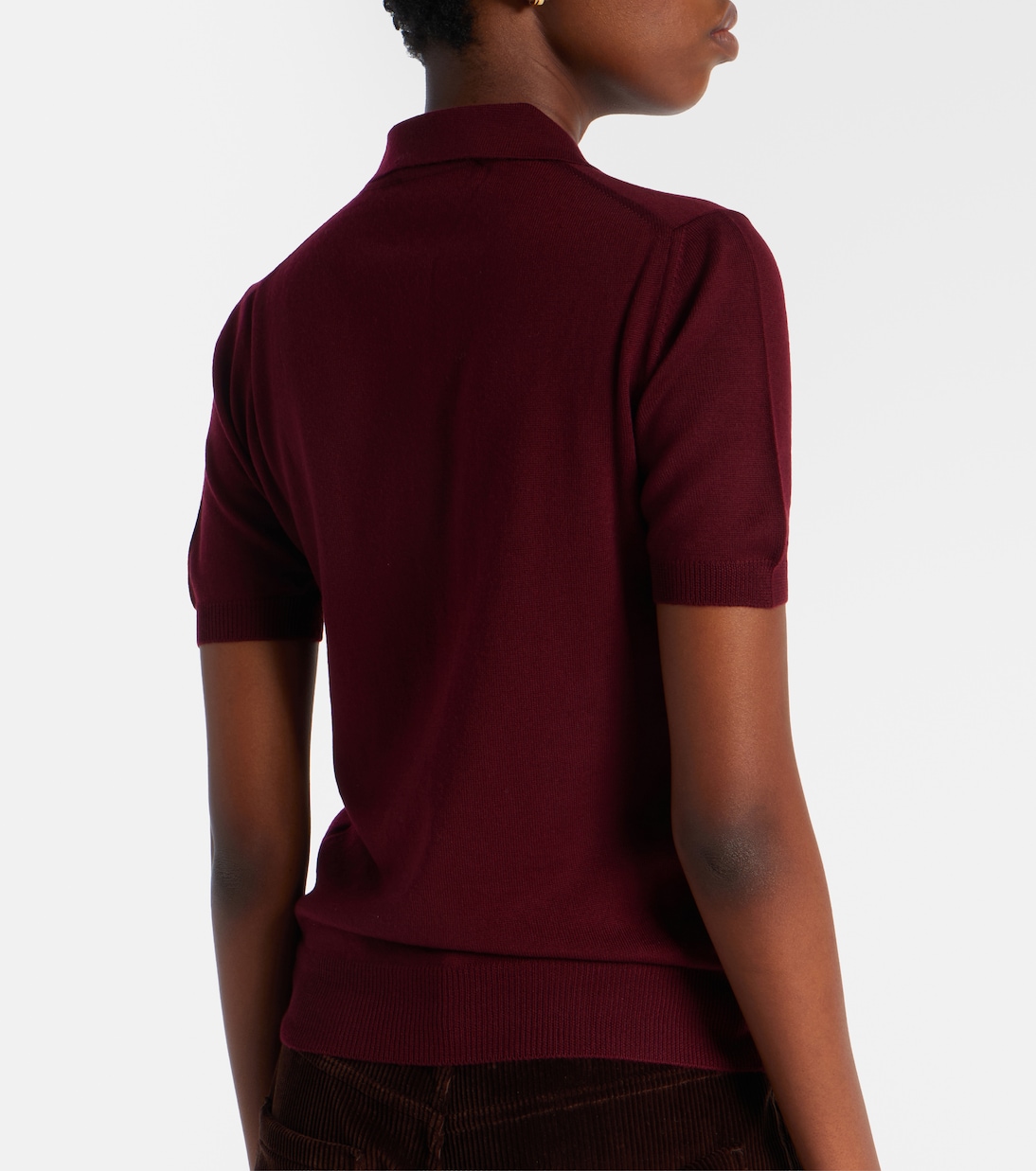 Polopullover aus Wolle | Miu Miu