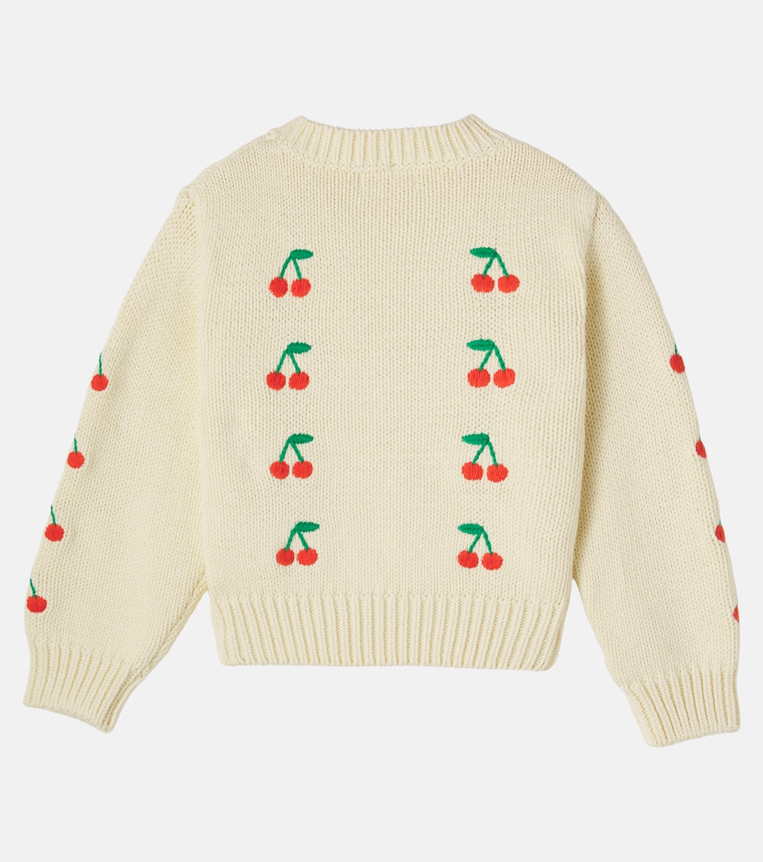 Embroidered cotton sweater | Tinycottons